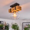 Sernadelo lampa sufitowa, kula świetlna kolory naturalne, czarny, 1-punktowy