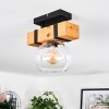 Sernadelo lampa sufitowa, kula świetlna kolory naturalne, czarny, 1-punktowy