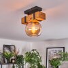 Sernadelo lampa sufitowa, kula świetlna kolory naturalne, czarny, 1-punktowy