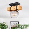 Sernadelo lampa sufitowa, kula świetlna kolory naturalne, czarny, 1-punktowy