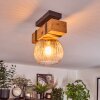 Sernadelo lampa sufitowa, kula świetlna kolory naturalne, czarny, 1-punktowy