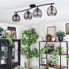 Koyoto lampa sufitowa, kula świetlna przydymiony, 4-punktowe