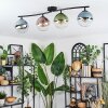 Gastor lampa sufitowa, kula świetlna niebeieski, zielony, przezroczysty, miedziany, 4-punktowe