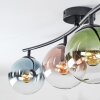 Gastor lampa sufitowa, kula świetlna niebeieski, zielony, przezroczysty, miedziany, 4-punktowe