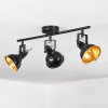 Toren Lampa sufitowa, Spot sufitowy Chrom, Czarny, 3-punktowe