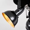 Toren Lampa sufitowa, Spot sufitowy Chrom, Czarny, 3-punktowe