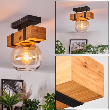 Sernadelo Lampa sufitowa, Kula świetlna Ecru, Czarny, 1-punktowy