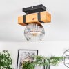 Sernadelo lampa sufitowa, kula świetlna kolory naturalne, czarny, 1-punktowy