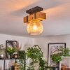 Sernadelo lampa sufitowa, kula świetlna kolory naturalne, czarny, 1-punktowy