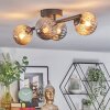 Chehalis lampa sufitowa, kula świetlna bursztynowy, przydymiony, 4-punktowe