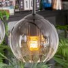 Koyoto lampa wisząca, kula świetlna, lampa wisząca przezroczysty, przydymiony, 4-punktowe