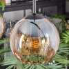 Koyoto lampa wisząca, kula świetlna, lampa wisząca bursztynowy, 4-punktowe