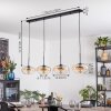 Mertola lampa wisząca, lampa wisząca bursztynowy, przezroczysty, 4-punktowe