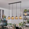 Koyoto lampa wisząca, kula świetlna, lampa wisząca bursztynowy, 4-punktowe