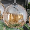 Koyoto Lampa wisząca, Kula świetlna, Lampa wisząca W kolorze bursztynu, 4-punktowe
