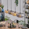 Mertola lampa wisząca, lampa wisząca bursztynowy, 4-punktowe