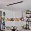 Mertola Lampa wisząca, Lampa wisząca W kolorze bursztynu, 4-punktowe
