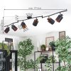 Fallhagen Lampa sufitowa, Spot sufitowy Czarny, 6-punktowe