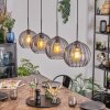 Koyoto lampa wisząca, kula świetlna, lampa wisząca przydymiony, 4-punktowe