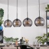 Koyoto lampa wisząca, kula świetlna, lampa wisząca przydymiony, 4-punktowe
