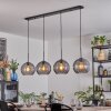 Koyoto lampa wisząca, kula świetlna, lampa wisząca przydymiony, 4-punktowe