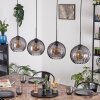Koyoto lampa wisząca, kula świetlna, lampa wisząca przydymiony, 4-punktowe