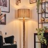 Bongal lampa stojąca kolory naturalne, czarny, 1-punktowy