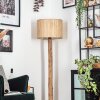 Bongal lampa stojąca kolory naturalne, czarny, 1-punktowy