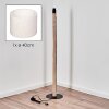 Bassagoda lampa stojąca kolory naturalne, czarny, 1-punktowy