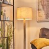 Bassagoda lampa stojąca kolory naturalne, czarny, 1-punktowy
