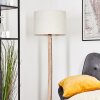 Bassagoda lampa stojąca kolory naturalne, czarny, 1-punktowy