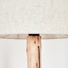 Bassagoda lampa stojąca kolory naturalne, czarny, 1-punktowy