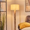 Bassagoda lampa stojąca kolory naturalne, czarny, 1-punktowy