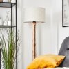 Bassagoda lampa stojąca kolory naturalne, czarny, 1-punktowy