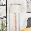 Bassagoda lampa stojąca kolory naturalne, czarny, 1-punktowy