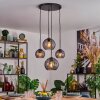 Koyoto lampa wisząca, kula świetlna, lampa wisząca 30 cm przydymiony, 4-punktowe