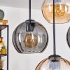 Koyoto lampa wisząca, kula świetlna, lampa wisząca 35 cm bursztynowy, przydymiony, 4-punktowe