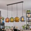 Koyoto lampa wisząca, kula świetlna, lampa wisząca niebeieski, złoty, zielony, miedziany, 4-punktowe