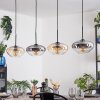 Mertola lampa wisząca, lampa wisząca bursztynowy, przezroczysty, przydymiony, 4-punktowe