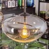 Mertola lampa wisząca, lampa wisząca bursztynowy, przezroczysty, przydymiony, 4-punktowe