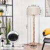 Bassagoda lampa stojąca kolory naturalne, czarny, 1-punktowy