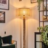 Sabadim lampa stojąca kolory naturalne, czarny, 1-punktowy