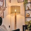 Ramila lampa stojąca kolory naturalne, czarny, 1-punktowy