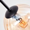 Koyoto lampa sufitowa, kula świetlna 77.5 cm bursztynowy, przezroczysty, przydymiony, 6-punktowe