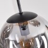 Jomin lampa sufitowa, kula świetlna kolory naturalne, czarny, 5-punktowe