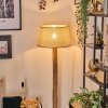 Sabadim lampa stojąca kolory naturalne, czarny, 1-punktowy