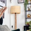 Cavaca lampa stojąca kolory naturalne, czarny, 1-punktowy