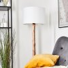 Bassagoda lampa stojąca kolory naturalne, czarny, 1-punktowy