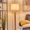 Bassagoda lampa stojąca kolory naturalne, czarny, 1-punktowy