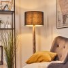 Bassagoda lampa stojąca kolory naturalne, czarny, 1-punktowy